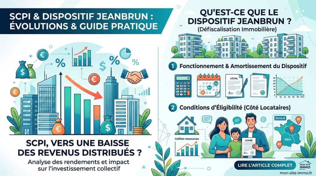 Immobilier locatif : le dispositif Jeanbrun est il un flop annoncé ? Dispositif fiscal JeanBrun