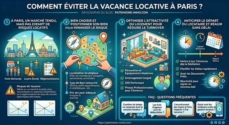 Comment éviter la vacance locative à Paris ? infographie-Comment-éviter-la-vacance-locative