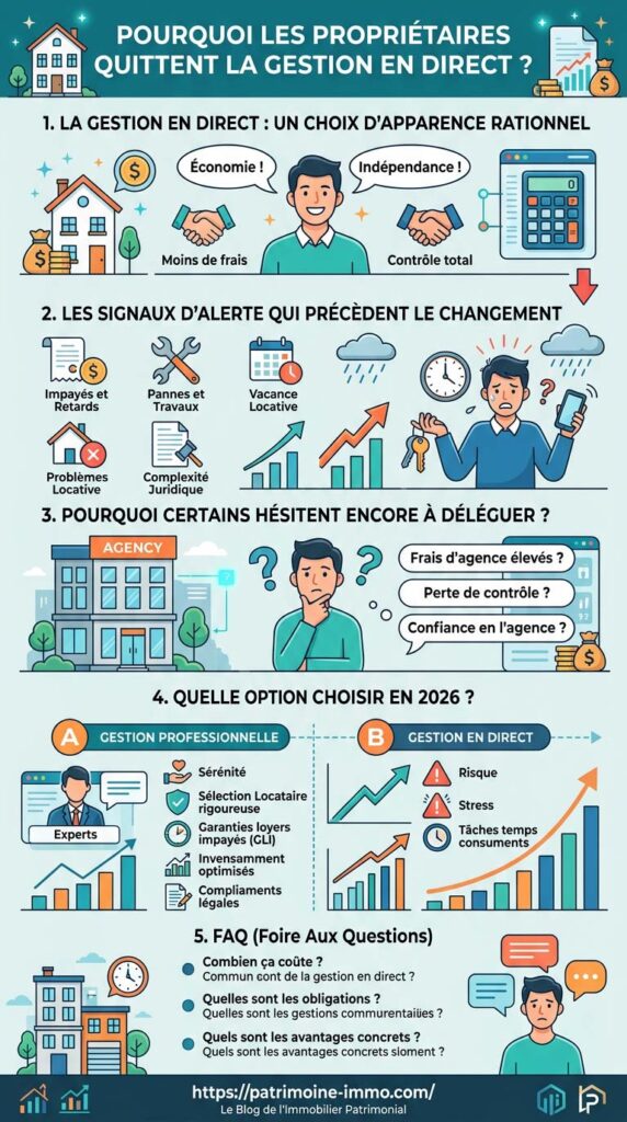 Pourquoi les propriétaires quittent la gestion en direct ? infographie-Pourquoi-propriétaires-quite-gestion-immobilierei
